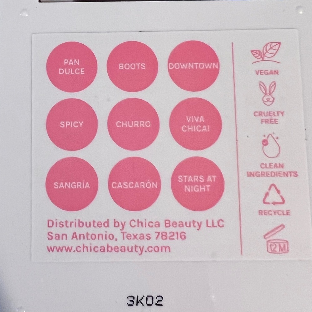Chica Beauty Fiesta Mini Eyeshadow Palette - Picture 4 of 6